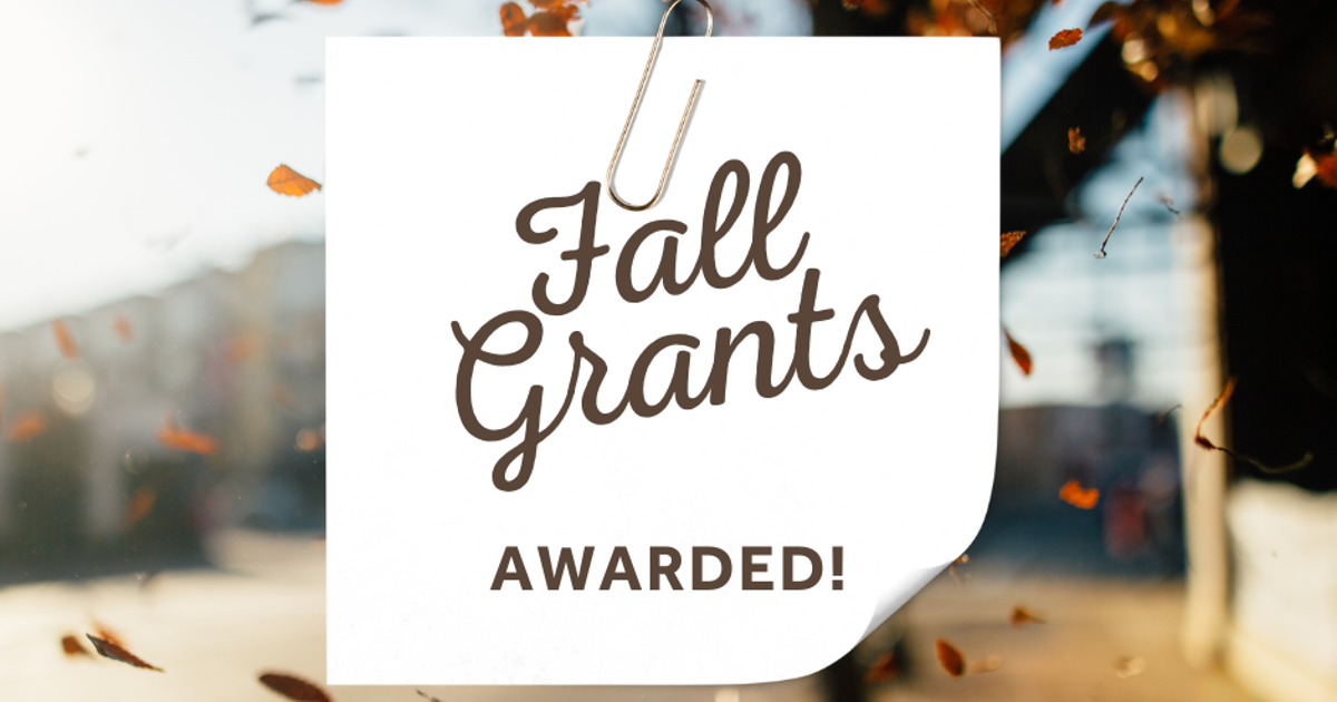 WCCF Fall Grants Awarded